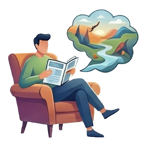 Redaktionsarbeit Icon - Sessel